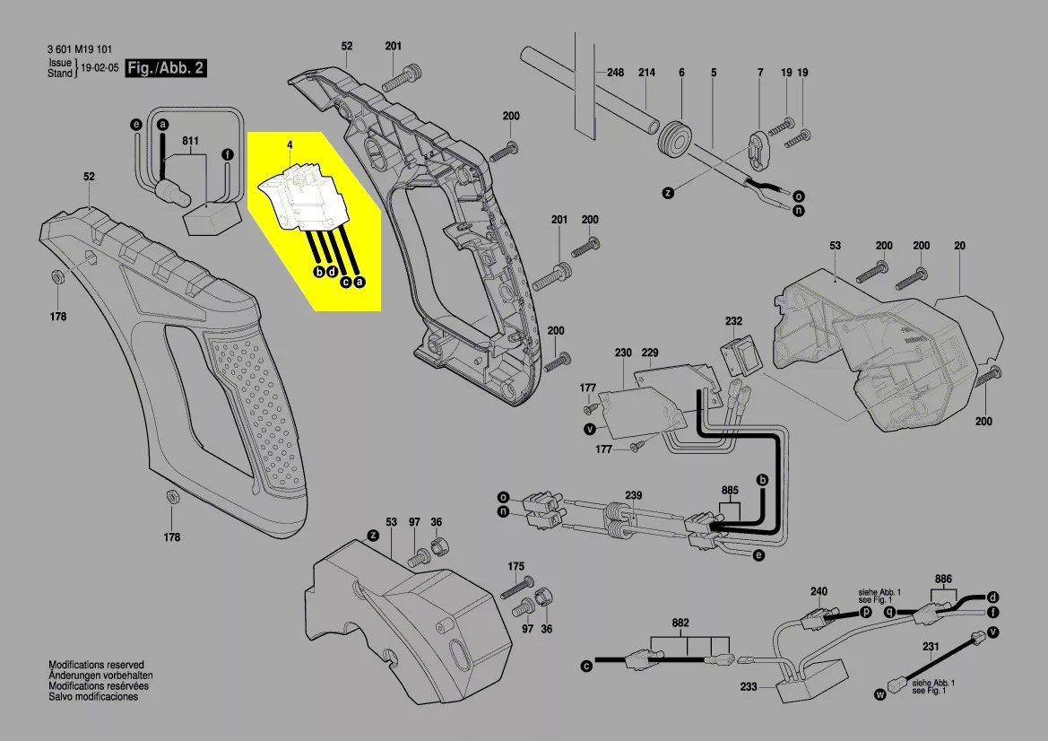 variateur réf. 1 609 B04 011 Bosch